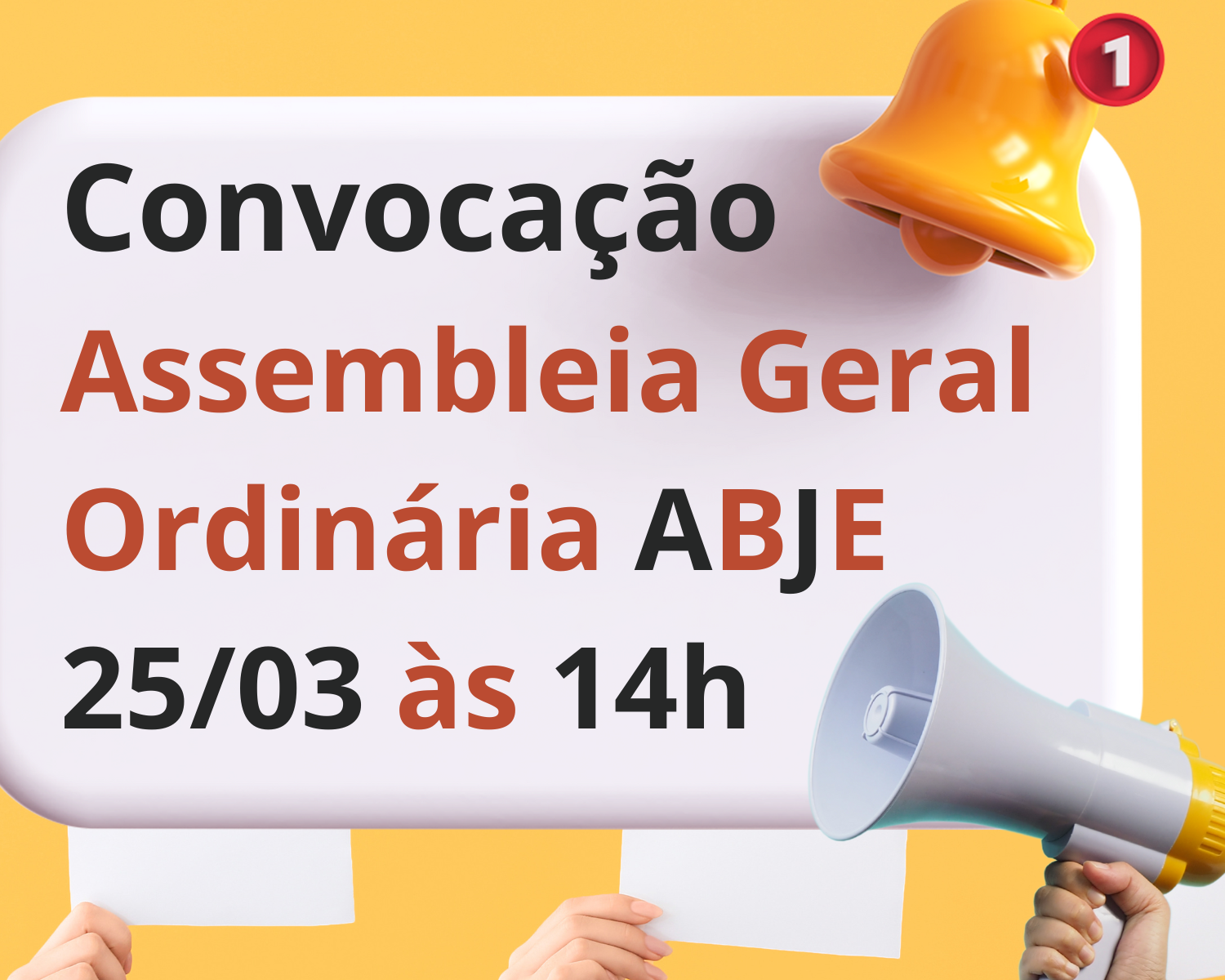 Convocação  Assembleia Geral 25/03