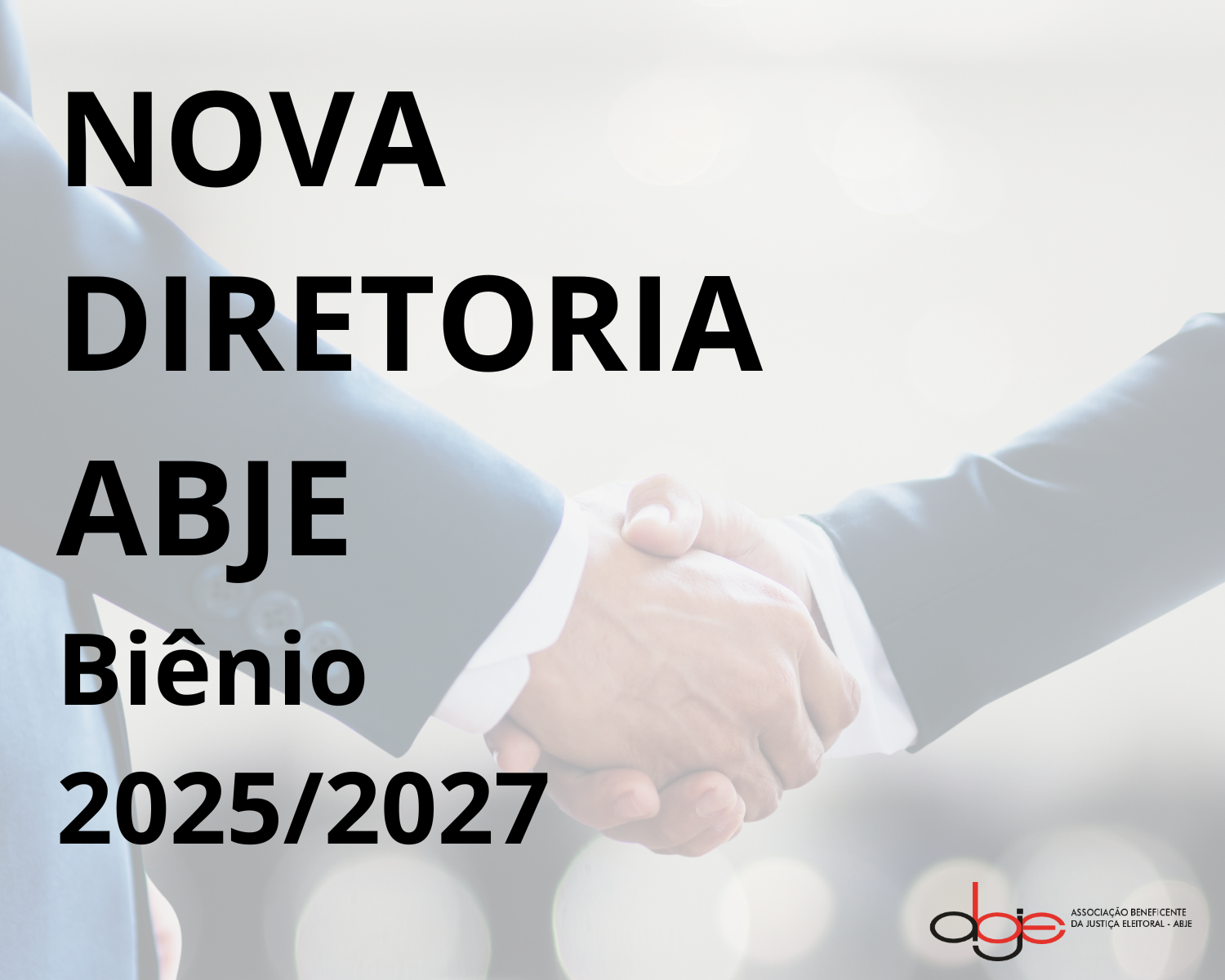 POSSE DA NOVA DIRETORIA ABJE