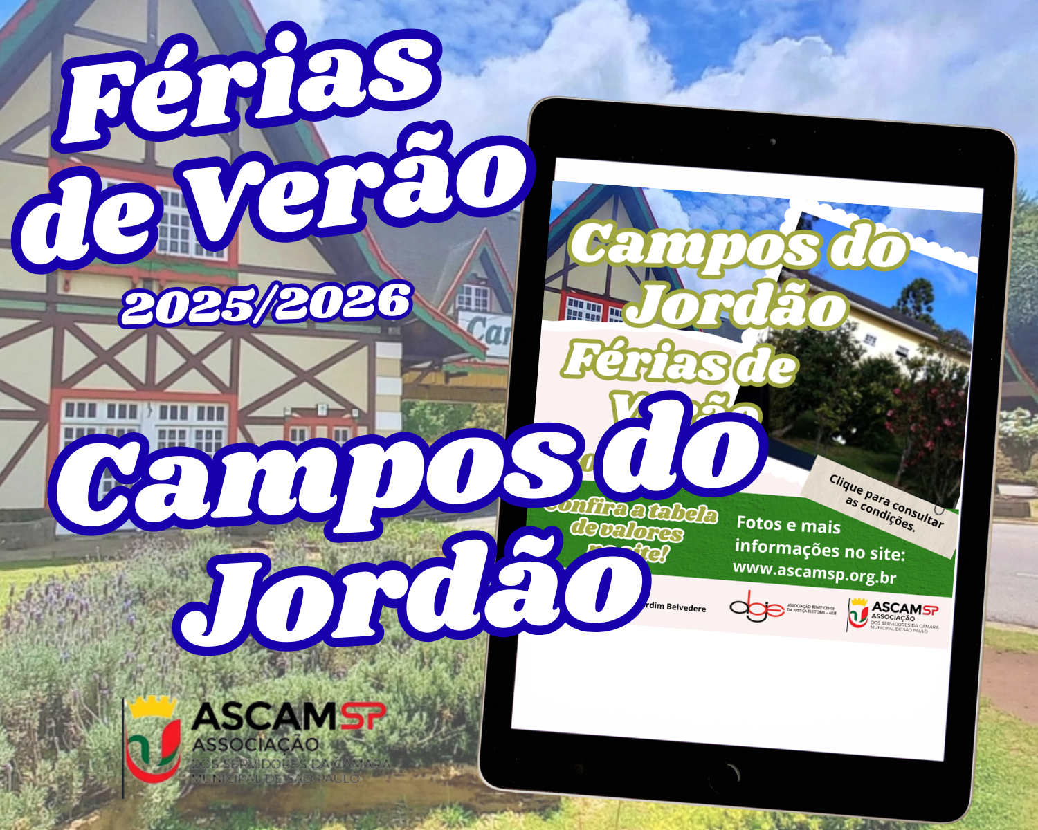Verão em Campos do Jordão  2025/2026 ASCAMP
